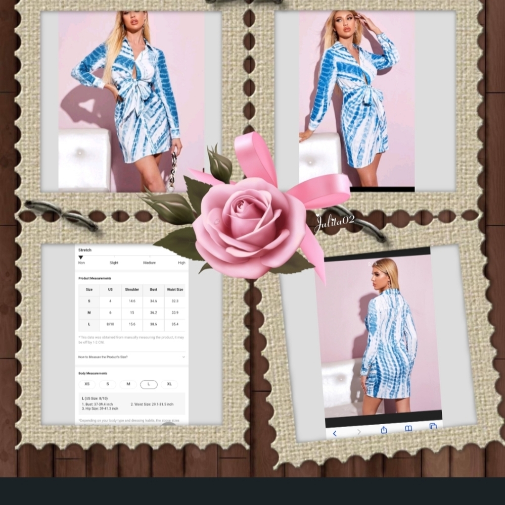 💞 TIE DYE BUTTON UP FRONT SHIRT DRESS🥻